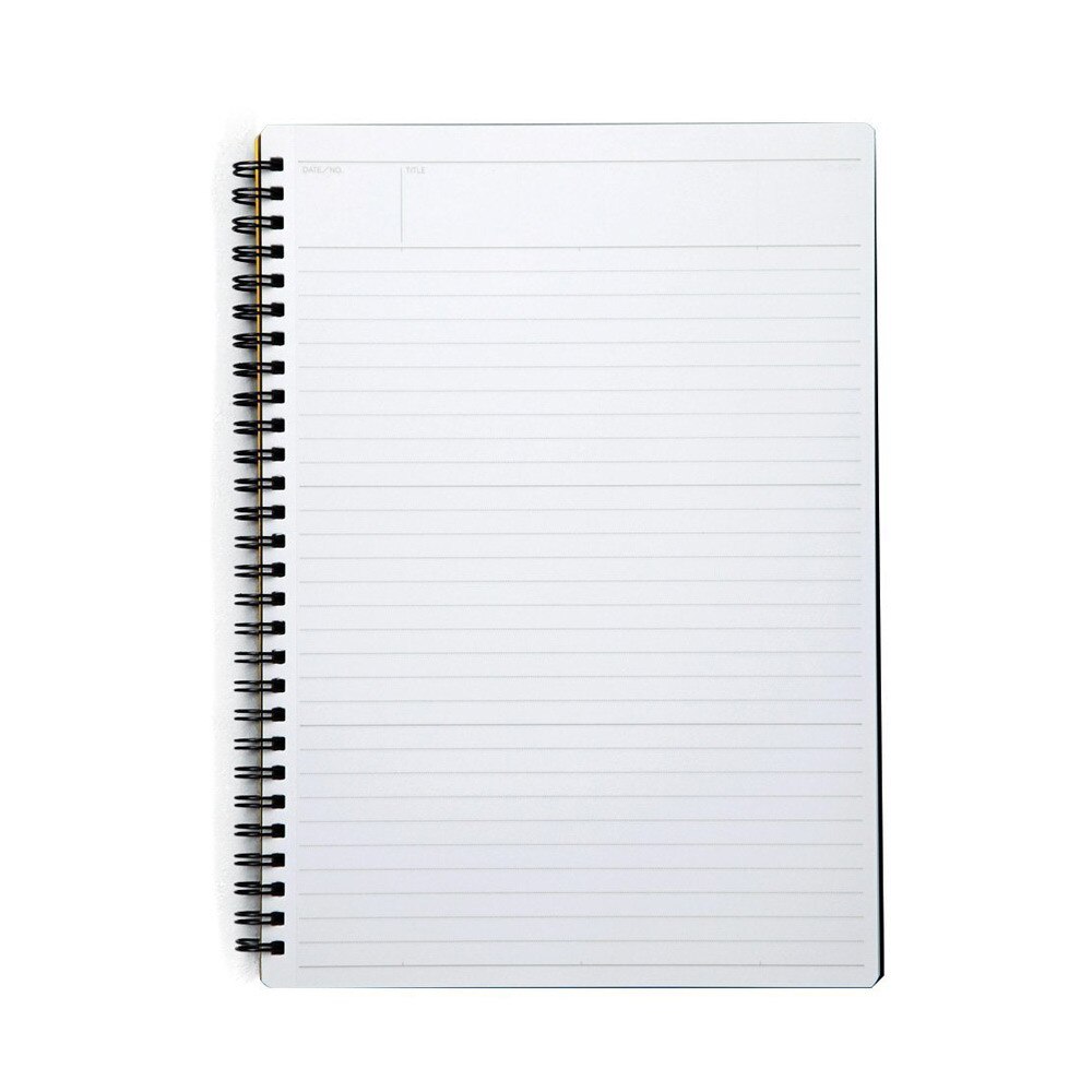 Maruman Mnemosyne Black Ruled Spiral Notebook